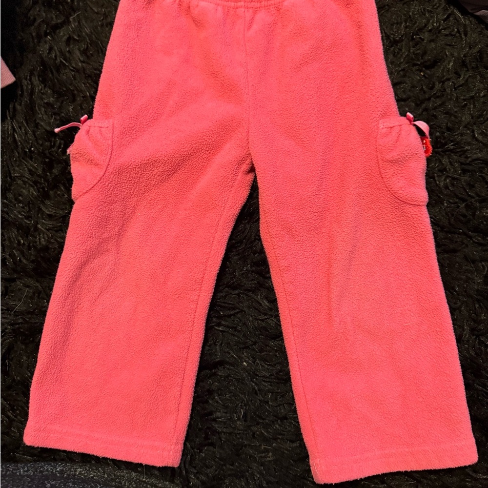 Gymboree Vibrant Pink Fleece Pants
